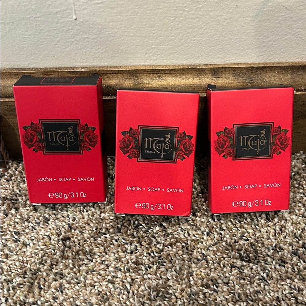 Maja Espana Soap Trio 3 Pieces 3.1Oz Each New in Box